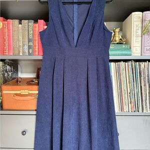 Super Cute Navy Corduroy Jumper